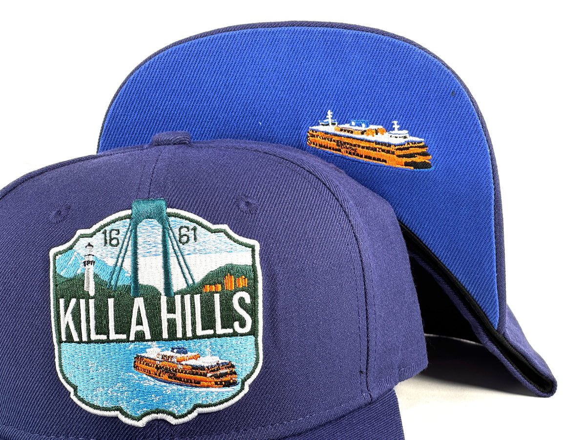 Killa Hills Snapback - Navy/Multi - RHC – Richmond Hood Company