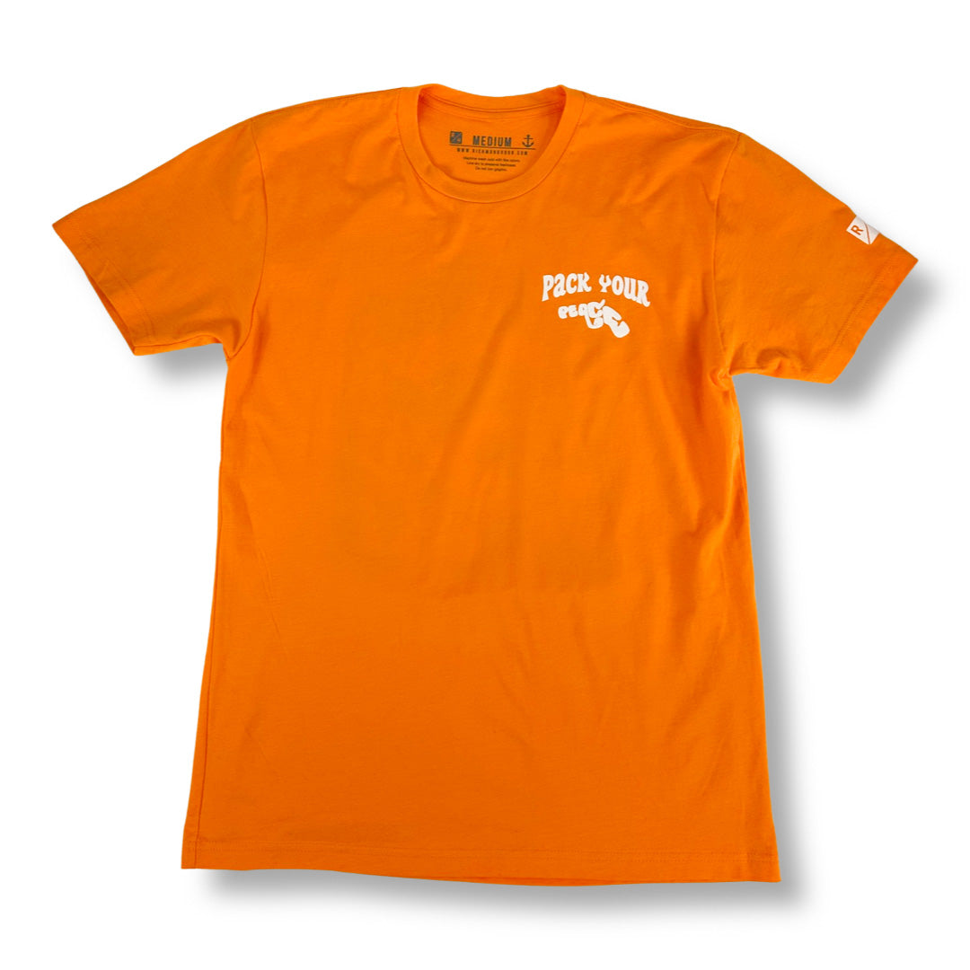 Pack Your Peace T - Orange – Richmond Hood Company