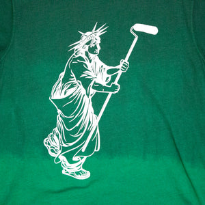 
                  
                    Liberty & Hustle T - Dipped Green
                  
                