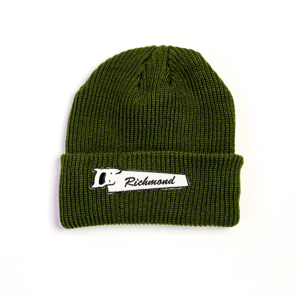 Cut Once Beanie - Forest Green