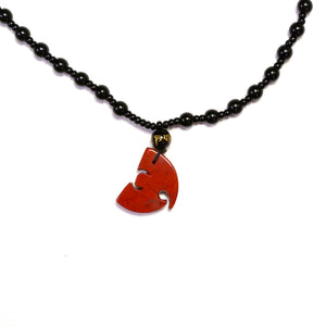 
                  
                    Wu Tang Necklace - Red Jasper Gemstone
                  
                