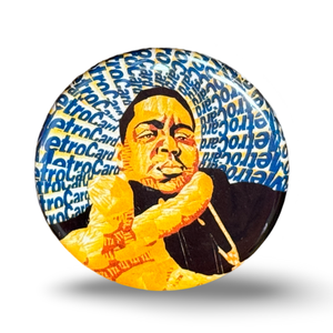 
                  
                    Notorious Metrocard Button
                  
                