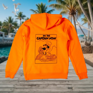 
                  
                    I’m The Captain Now Hoodie - Orange
                  
                