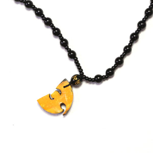 
                  
                    Wu Tang Necklace - Bumblebee Jasper Gemstone
                  
                