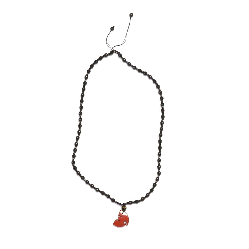 
                  
                    Wu Tang Necklace - Red Jasper Gemstone
                  
                