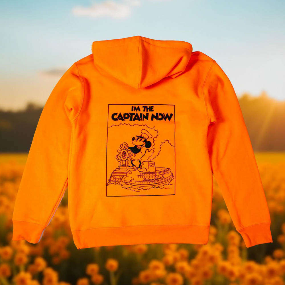 
                  
                    I’m The Captain Now Hoodie - Orange
                  
                