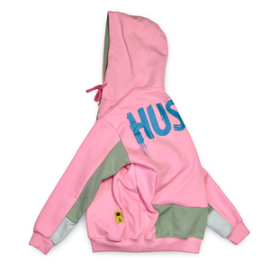 
                  
                    Liberty & Hustle Paneled Hoodie - Pink/Blue
                  
                