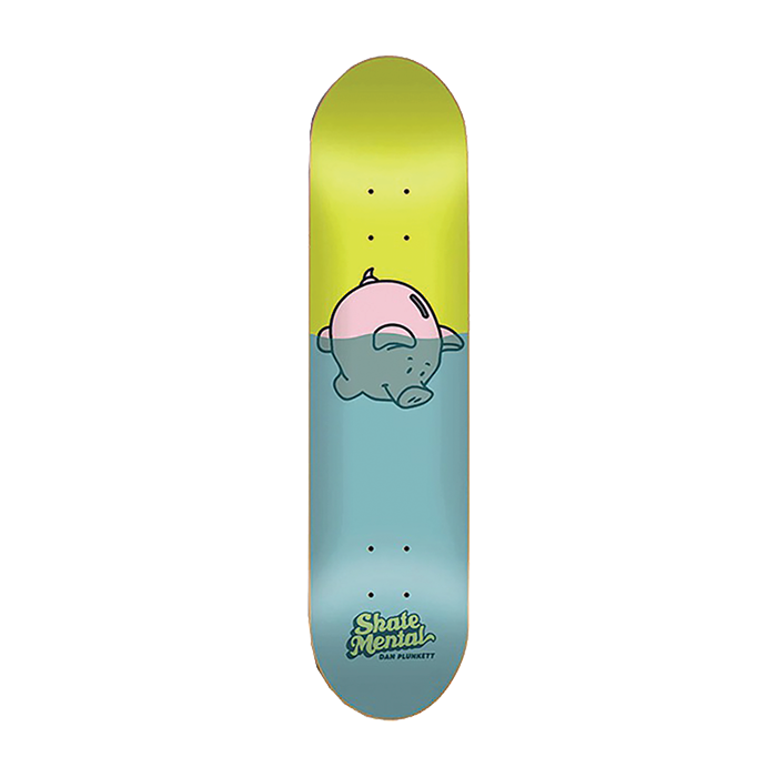 SKATE MENTAL PLUNKETT INFLATION SKATEBOARD DECK-8.25